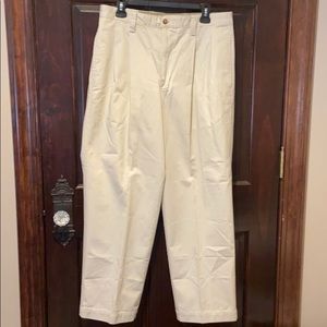 Arizona Jean Company Pleated Khaki 34/29 Stone